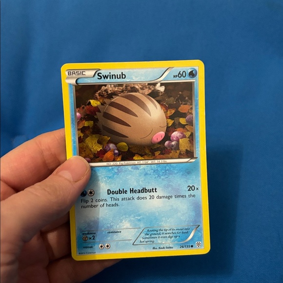 swinub pokemon card Swinub | Diamond & PearlStormfront